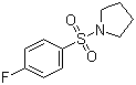 structure of CAS# 157187-14-9, 1-(4-Fluorophenylsulfonyl)pyrrolidine