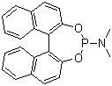 structure of CAS# 157488-65-8, (R)-(-)-(3,5-Dioxa-4-phosphacyclohepta[2,1-a;3,4-a']dinaphthalen-4-yl)dimethylamine