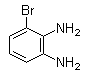 structure of CAS# 1575-36-6, 3-Bromo-1,2-benzenediamine;2-Amino-3-bromoaniline; 3-Bromo-1,2-diaminobenzene; 3-Bromo-o-phenylenediamine; 3-Bromobenzene-1,2-diamine