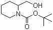 structure of CAS# 157634-00-9, N-Boc-piperidine-2-methanol;N-Boc-2-(hydroxymethyl)piperidine; tert-Butyl 2-(hydroxymethyl)piperidine-1-carboxylate