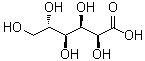 L-葡萄糖酸分子结构 (CAS 157663-13-3)