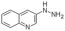 结构式 CAS# 15793-78-9, 3-肼基喹啉
