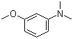 3-二甲基氨基苯甲醚分子结构 (CAS 15799-79-8)
