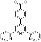 4'-(4-Carboxyphenyl)-2,2':6',2''-terpyridine molecular structure (CAS 158014-74-5)