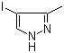 3-甲基-4-碘吡唑分子结构 (CAS 15802-75-2)