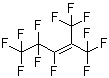 结构式 CAS# 1584-03-8, 全氟-2-甲基-2-戊烯; 十二氟-2-甲基-2-戊烯