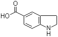 structure of CAS# 15861-30-0, Indoline-5-carboxylic acid
