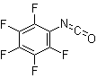 structure of CAS# 1591-95-3, Pentafluorophenyl isocyanate;2,3,4,5,6-PentafluoroPhenyl isocyanate; Pentafluoroisocyanatobenzene