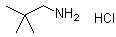 structure of CAS# 15925-18-5, 2,2-Dimethylpropylamine hydrochloride;2,2-Dimethylpropan-1-amine hydrochloride