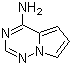structure of CAS# 159326-68-8, Pyrrolo[2,1-f][1,2,4]triazin-4-amine