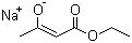 Ethyl acetoacetate sodium salt  molecular structure (CAS 15933-07-0)