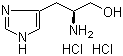结构式 CAS# 1596-64-1, L-组氨醇二盐酸盐