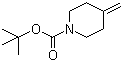 structure of CAS# 159635-49-1, 1-Boc-4-methylenepiperidine;4-Methylenepiperidine-1-carboxylic acid tert-butyl ester