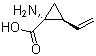 结构式 CAS# 159700-58-0, (1R,2S)-1-氨基-2-乙烯基环丙烷羧酸