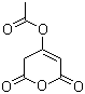 结构式 CAS# 15997-62-3, 4-(乙酰氧基)-2H,3H-吡喃-2,6-二酮