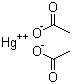 structure of CAS# 1600-27-7, Mercury acetate;Bis(acetyloxy)mercury; Diacetoxymercury; Mercuric acetate; Mercuric diacetate; Mercuric(II) acetate; Acetic acid mercury(2+) salt