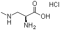 3-(Methylamino)-L-alanine hydrochloride molecular structure (CAS 16012-55-8)