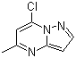structure of CAS# 16082-27-2, 7-Chloro-5-methylpyrazolo[1,5-a]pyrimidine