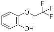 结构式 CAS# 160968-99-0, 2-(2,2,2-三氟乙氧基)苯酚