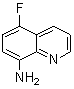 structure of CAS# 161038-18-2, 5-Fluoro-8-quinolinamine;(5-Fluoroquinolin-8-yl)amine
