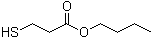 structure of CAS# 16215-21-7, Butyl 3-mercaptopropanoate;Butyl 3-mercaptopropionate; NSC 54830