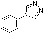 structure of CAS# 16227-12-6, 1-Phenyl-1,3,4-triazole;4-Phenyl-1,2,4-triazole; 4-Phenyl-4H-1,2,4-triazole