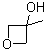 3-羟基-3-甲基氧杂环丁烷分子结构 (CAS 162816-08-2)
