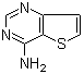 structure of CAS# 16285-74-8, Thieno[3,2-d]pyrimidin-4-amine;4-Aminothieno[3,2-d]pyrimidine