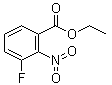structure of CAS# 163077-89-2, 3-Fluoro-2-nitrobenzoic acid ethyl ester