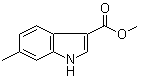 结构式 CAS# 163083-65-6, 6-甲基-1H-吲哚-3-羧酸甲酯