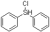 structure of CAS# 1631-83-0, Diphenylchlorosilane;Diphenylsilyl chloride