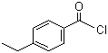 对乙基苯甲酰氯分子结构 (CAS 16331-45-6)