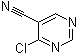 structure of CAS# 16357-68-9, 4-Chloro-5-cyanopyrimidine;4-Chloro-5-pyrimidinecarbonitrile