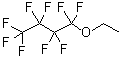 structure of CAS# 163702-05-4, (Perfluorobutoxy)ethane;1-Ethoxynonafluorobutane; CF 76; Cosmetic Fluid CF 76; Ethyl nonafluorobutyl ether; Ethyl perfluorobutyl ether; HFE 569mccc; HFE 569sf2; HFE 7200; Nonafluorobutyl ethyl ether; Novec 7200; Novec HFE 7200