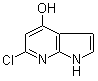 结构式 CAS# 1638763-87-7, 6-氯-1H-吡咯并[2,3-b]吡啶-4-醇