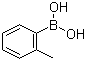 结构式 CAS# 16419-60-6, 2-甲基苯硼酸; 2-甲基苯基硼酸