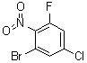 结构式 CAS# 1642542-05-9, 1-溴-5-氯-3-氟-2-硝基苯