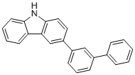 结构式 CAS# 1643526-99-1, 3-([1,1'-联苯]-3-基)-9H-咔唑