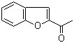 structure of CAS# 1646-26-0, 2-Acetylbenzofuran;Coumarone; 2-Benzofuranyl methyl ketone
