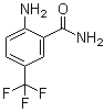 结构式 CAS# 16499-54-0, 2-氨基-5-三氟甲基苯甲酰胺