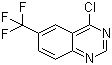 4-Chloro-6-(trifluoromethyl)quinazoline molecular structure (CAS 16499-64-2)