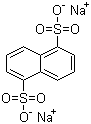 结构式 CAS# 1655-29-4, 1,5-萘二磺酸钠盐