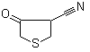 4-Cyanotetrahydro-3-thiophenone molecular structure (CAS 16563-14-7)