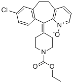 structure of CAS# 165739-62-8, Loratadine N-Oxide;ethyl 4-(13-chloro-4-oxido-4-azoniatricyclo[9.4.0.03,8]pentadeca-1(11),3(8),4,6,12,14-hexaen-2-ylidene)piperidine-1-carboxylate