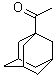 structure of CAS# 1660-04-4, 1-Adamantyl methyl ketone;1-Acetyladamantane; 1-Acetyl-tricyclo[3.3.1.1(3,7)]decane