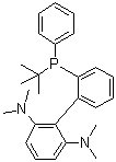 2'-[(1,1-Dimethylethyl)phenylphosphino]-N2,N2,N6,N6-tetramethyl-[1,1'-biphenyl]-2,6-diamine molecular structure (CAS 1660153-91-2)