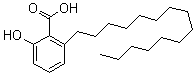结构式 CAS# 16611-84-0, 氢化白果酸