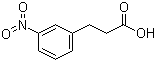 structure of CAS# 1664-57-9, 3-(3-Nitrophenyl)propionic acid