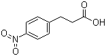 3-(4-Nitrophenyl)propanoic acid molecular structure (CAS 16642-79-8)