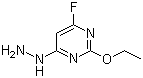2-乙氧基-4-氟-6-肼基嘧啶分子结构 (CAS 166524-66-9)